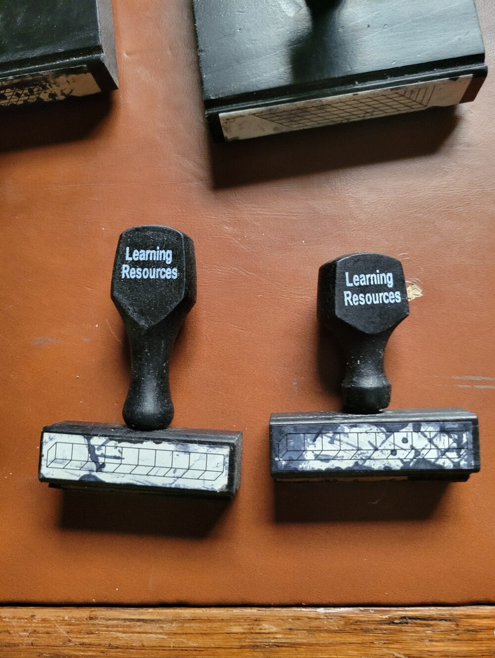 vintage Learning Resources Base-10 Math Stamp Set - Picture 9 of 12